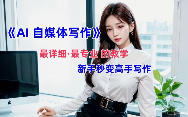 AI自媒体文章创作全网最详细教程，新手秒变写作高手，多方位发展-创学资源站