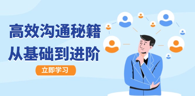 高效沟通秘籍:成长有方向,从基础到进阶,图文音频一应俱全-创学资源站