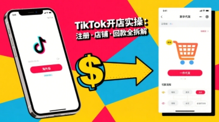 TikTok从开店到投流的进阶课，从基础实操到高阶技巧一网打尽-创学资源站