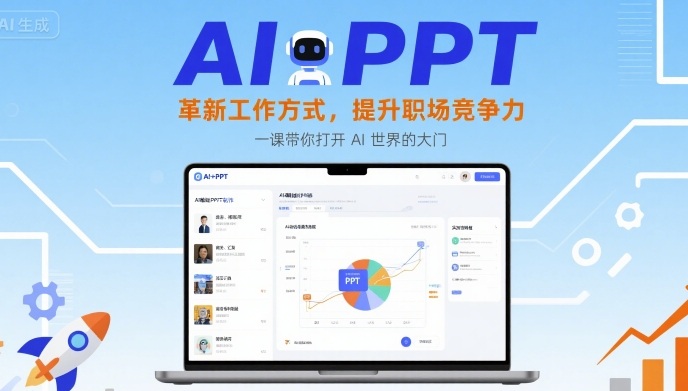 AI+PPT：革新工作方式，提升职场竞争力，一课带你打开 AI 世界的大门-创学资源站