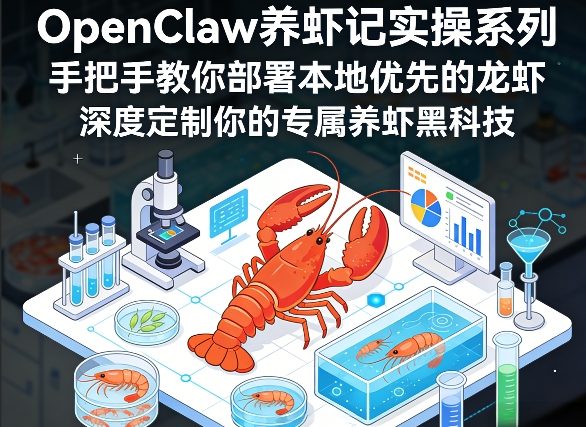 OpenClaw养虾记实操系列，手把手教你部署本地优先的龙虾，深度定制你的专属养虾黑科技(更新)-创学资源站