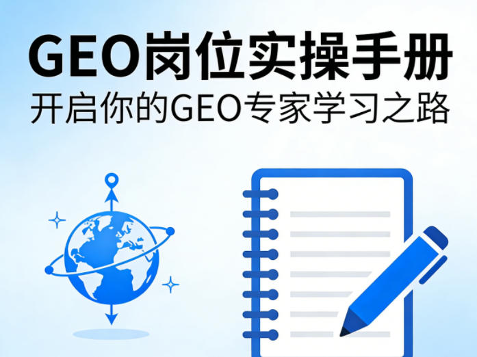 GEO岗位实操手册，开启你的GE0专家学习之路-创学资源站