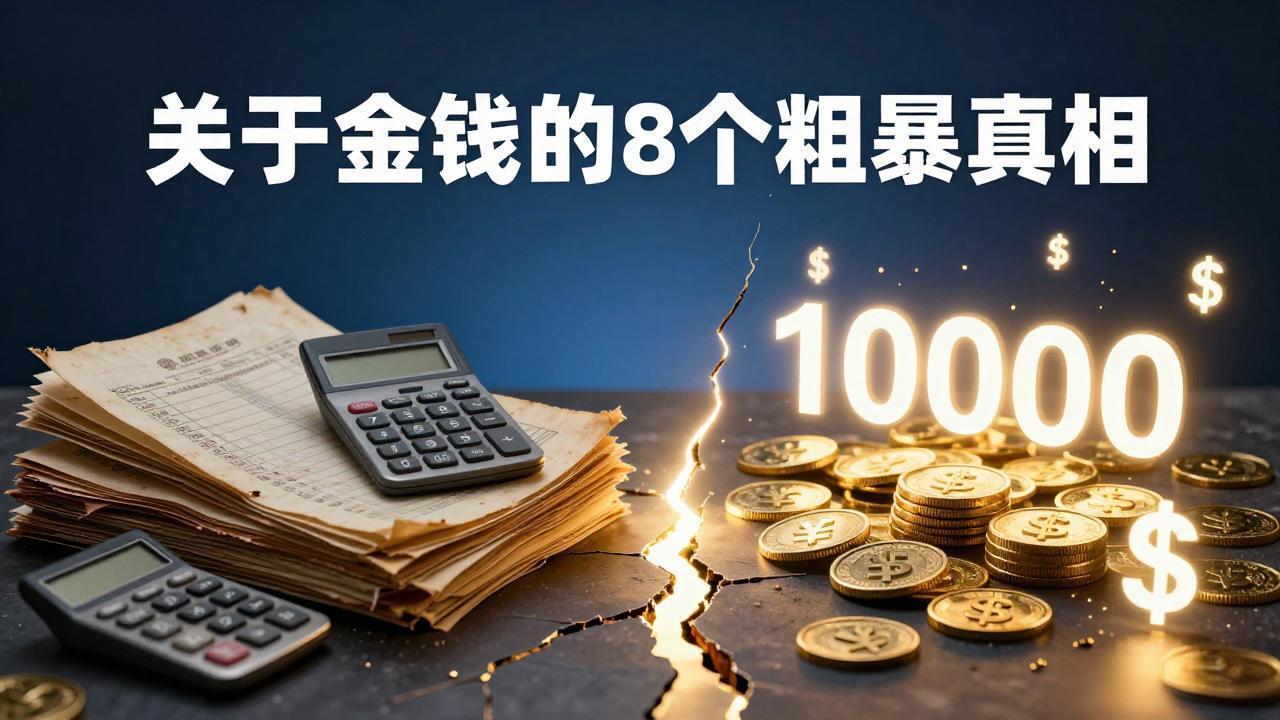 付费文章：关于金钱的 8 个粗暴真相，彻底重塑你的赚钱思维与财富认知-创学资源站
