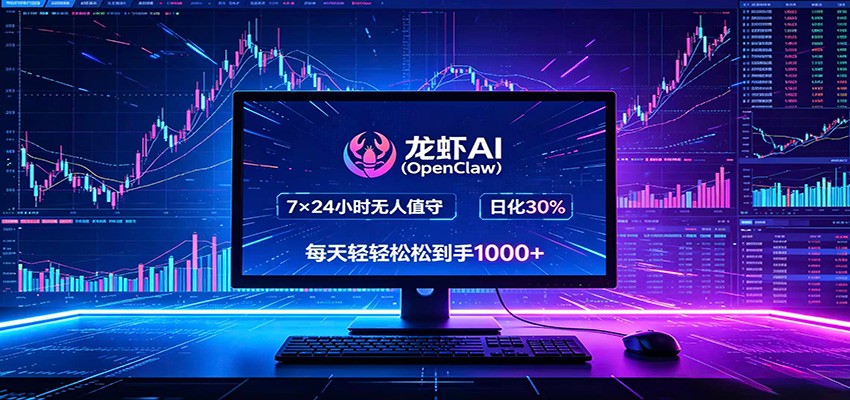 龙虾AI(OpenClaw)全自动挂机,智能操控电脑高效执行任务,每天轻松到手四位数-创学资源站