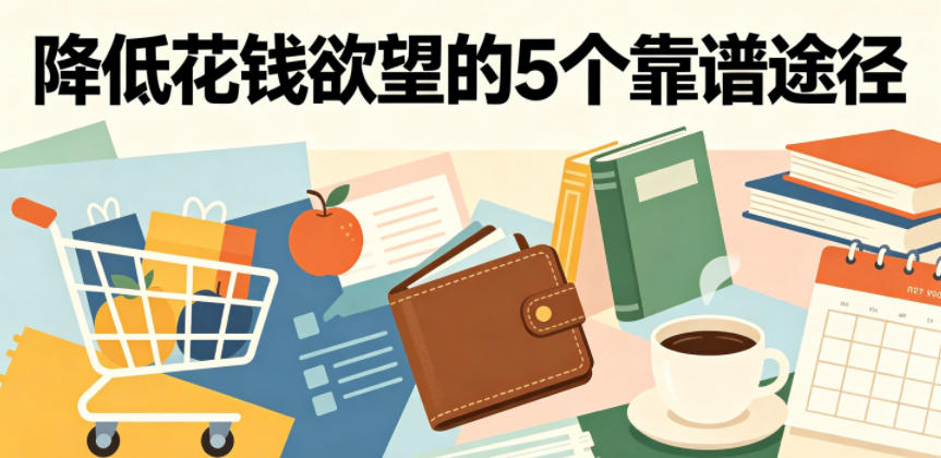 付费文章：降低花钱欲望的5个靠谱途径-创学资源站