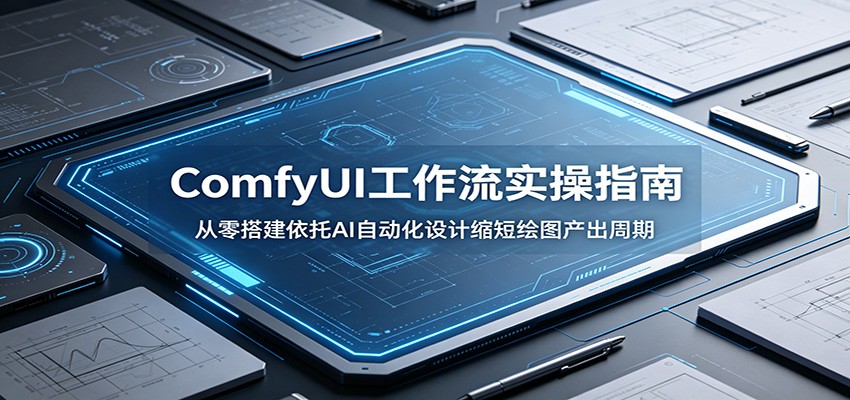 ComfyUI 工作流实操指南：从零搭建依托AI自动化设计缩短绘图产出周期-创学资源站