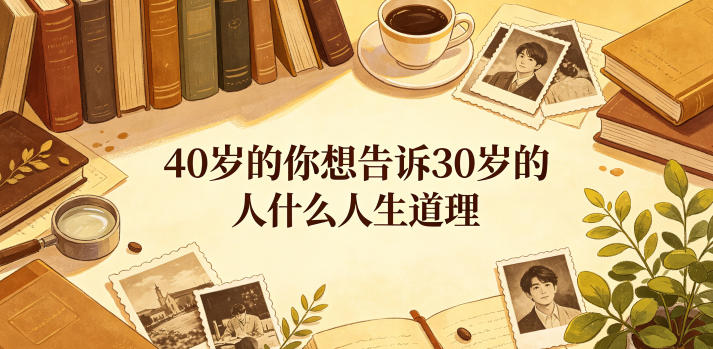 公众号付费文章：40岁的你想告诉30岁的人什么人生道理？-创学资源站