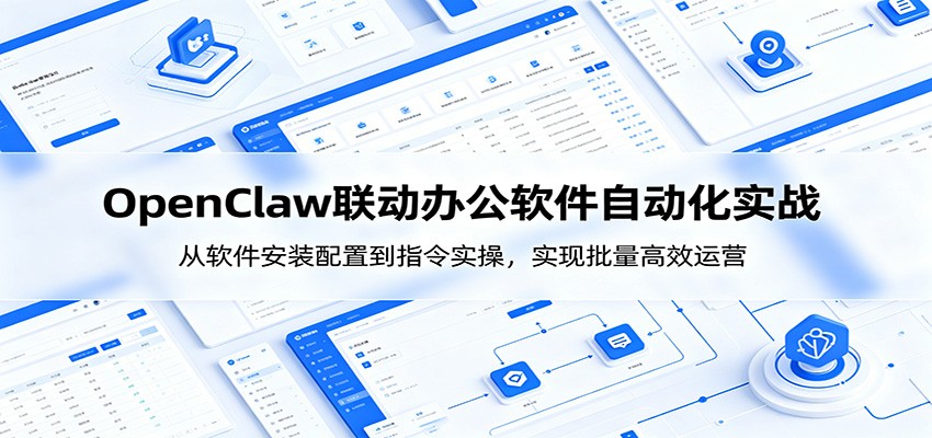 OpenClaw自动化实操课：从软件安装配置到指令实操，实现批量高效运营-创学资源站