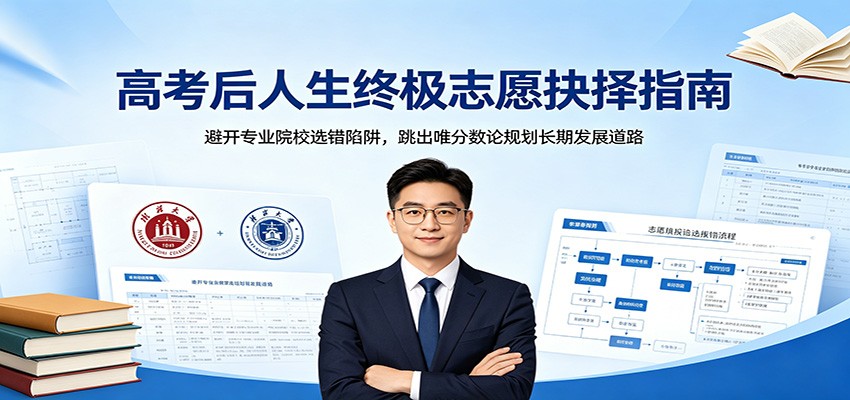 高考后人生终极志愿抉择指南：避开专业院校选错陷阱，跳出唯分数论规划长期发展道路-创学资源站