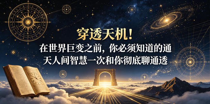 付费文章：穿透天机！在世界巨变之前，你必须知道的通天人间智慧一次和你彻底聊通透-创学资源站