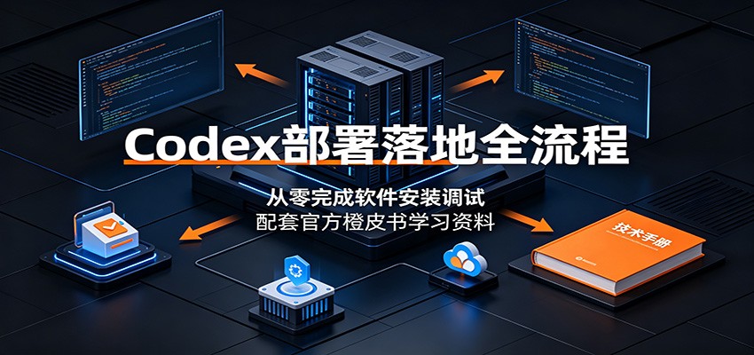 Codex部署落地全流程：从零完成软件安装调试，配套官方橙皮书学习资料-创学资源站