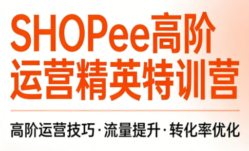 梦凡老师·Shopee虾皮高阶运营课程(更新)-创学资源站