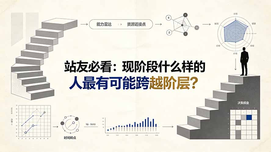 付费文章：站友必看：现阶段什么样的人最有可能跨越阶层?-创学资源站