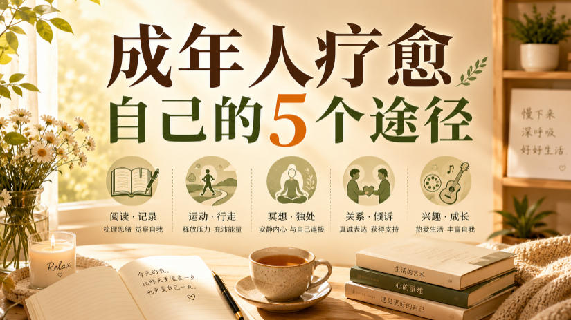 付费文章：成年人疗愈自己的5个途径-创学资源站