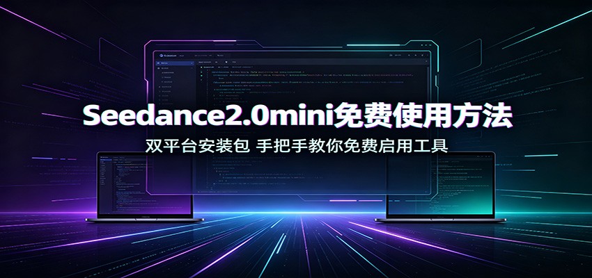 Seedance2.0mini免费使用方法：双平台安装包，手把手教你免费启用工具-创学资源站