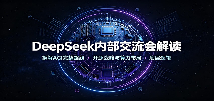 DeepSeek内部交流会解读:拆解AGI完整路线,开源战略与算力布局底层逻辑-创学资源站