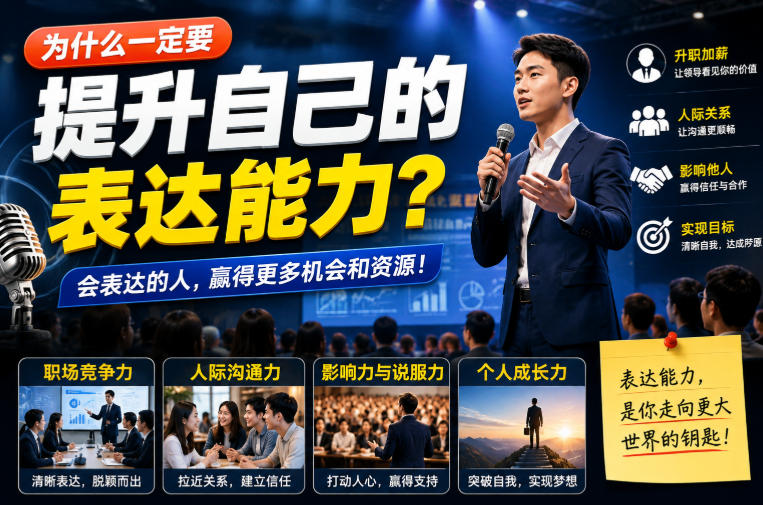 付费文章：为什么一定要提升自己的表达能力？-创学资源站