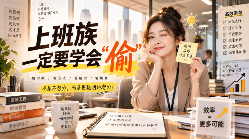 某社群精选付费文：上班族一定要学会“偷“-创学资源站