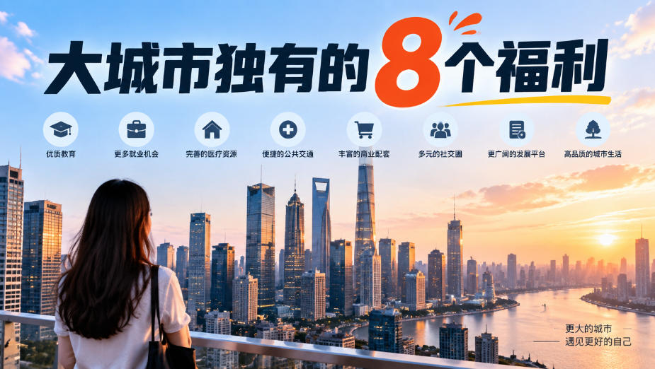 某公众号付费文章:大城市独有的8个福利-创学资源站