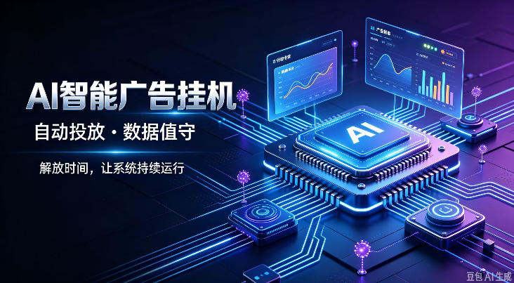 AI智能广告挂G｜全自动广告任务运营项目拆解，解放时间解放双手，让系统持续运行【揭秘】-创学资源站